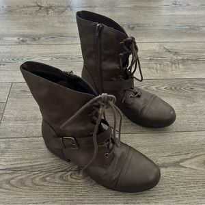 AR Farahh American Brown Boots
